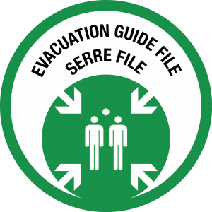 Évacuation Guide et Serre File